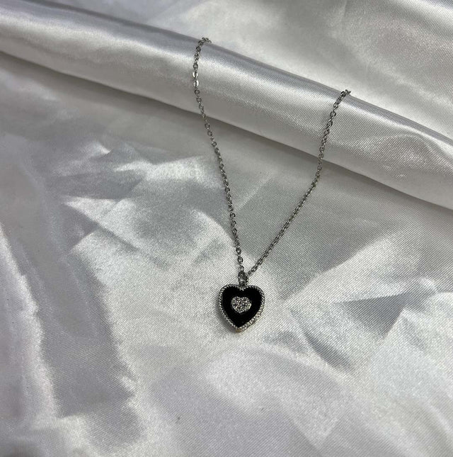 Heart Black Chain