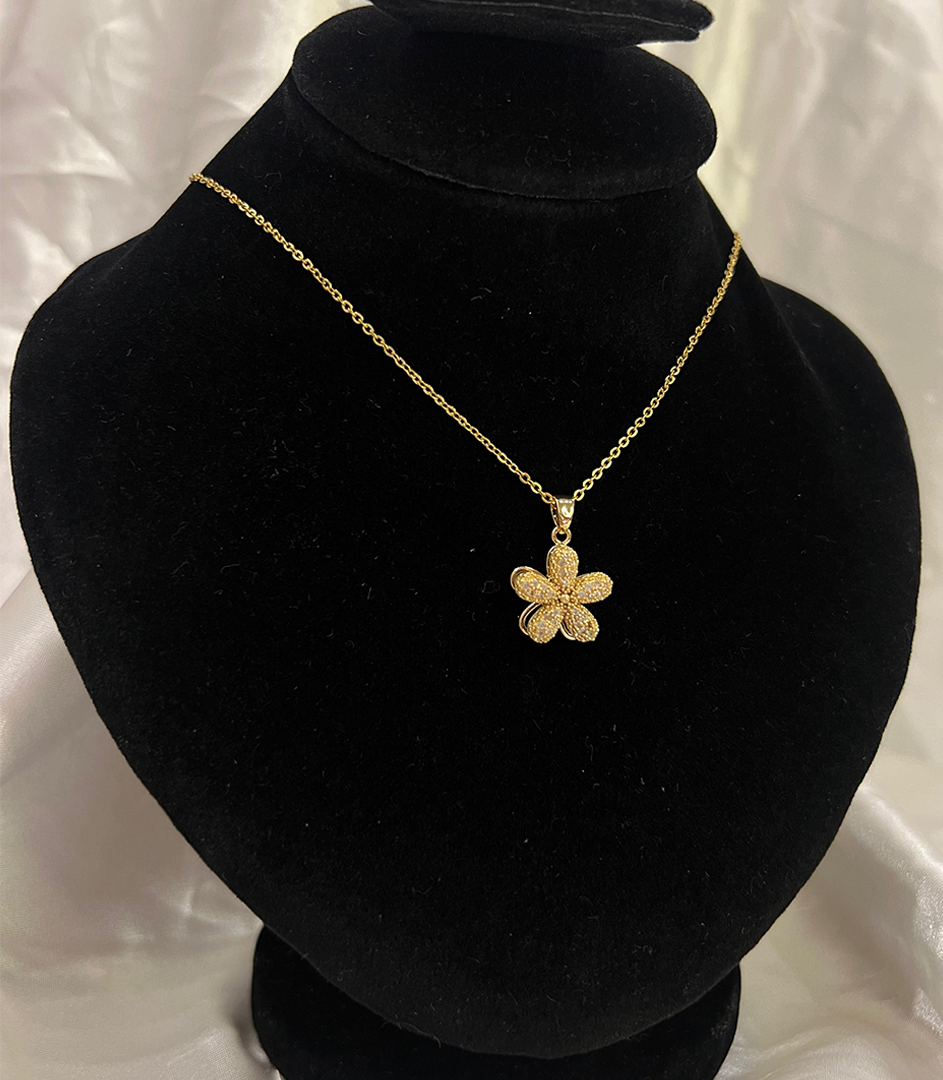 Flower Gold Chain