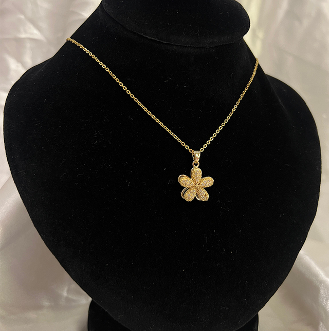 Flower Gold Chain